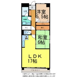 ベルトピア新居浜の物件間取画像